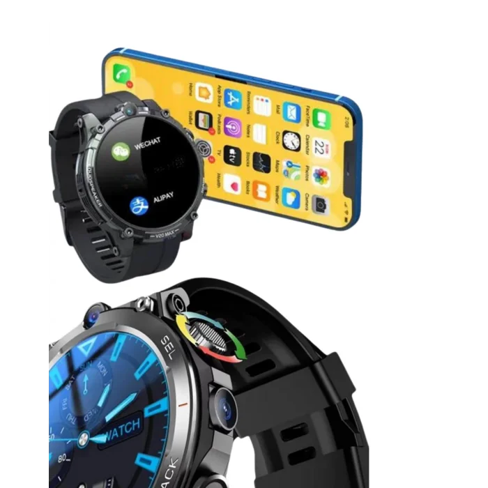 BUĞZ Akıllı Saat Yeni Model Sesli Asistan Bildirim Görme Bluetooth Bağlantılı Müzik Dinleme - Lisinya