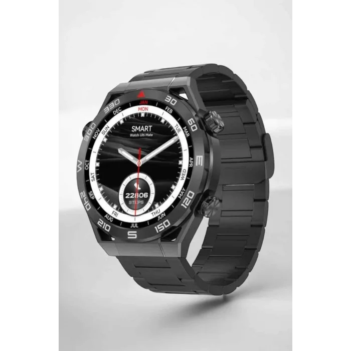 BUĞZ Akıllı Saat Yeni Nesil Bluetooth Bağlantılı Uyku ve Sağlık Takibi NFC ve GPS