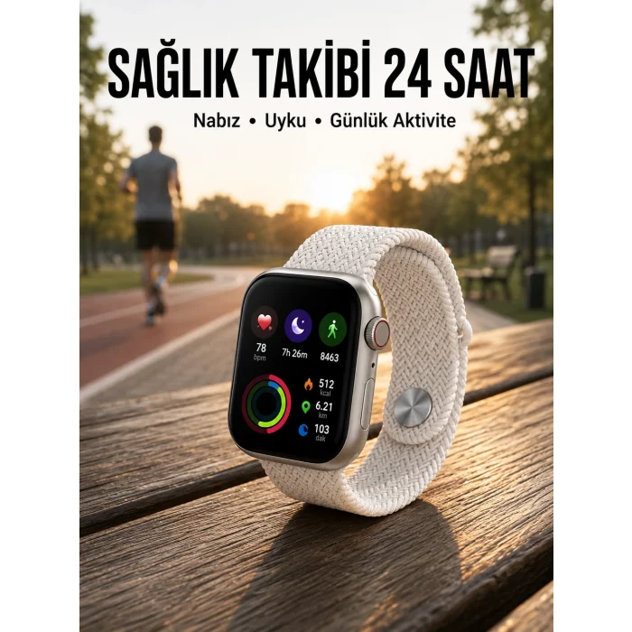 BUĞZ Akıllı Saat Yeni Nesil GPS Özelliği NFC Ve Uyku Takibi
