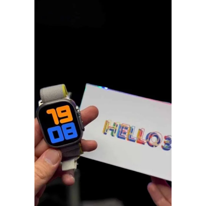 BUĞZ Akıllı Saat Yeni Nesil Sesli Asistan Uyku ve Sağlık Takibi Adımsayar - BUĞZ