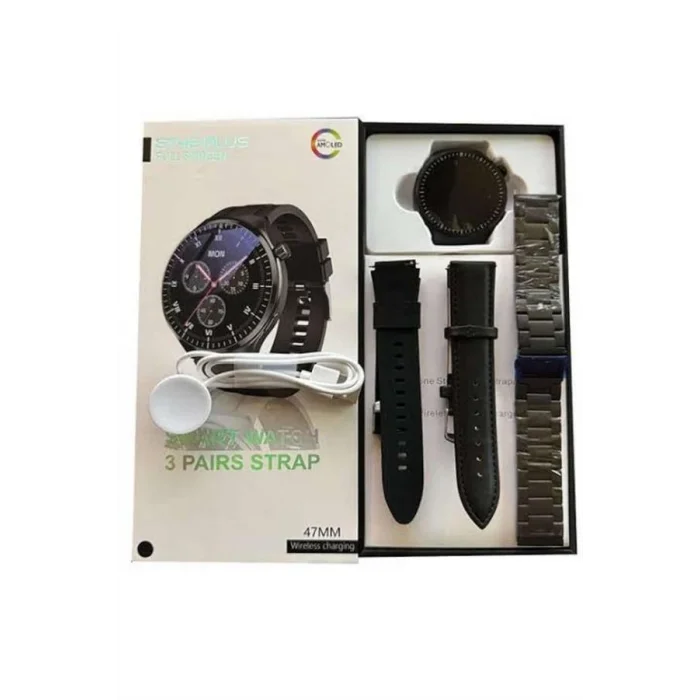 BUĞZ Akıllı Saat Yeni Nesil Üç Kordonlu Nabız Ölçer Çağrı Cevaplama - Lisinya