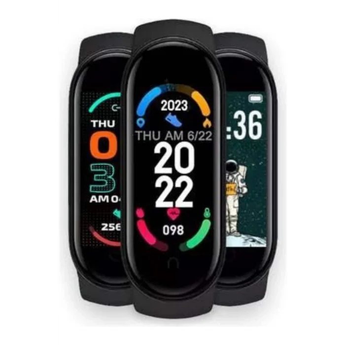  Akıllı Uyumlu Bileklik M6 Adımsayar Spor Modları Çağrı Görme Türkçe Menü