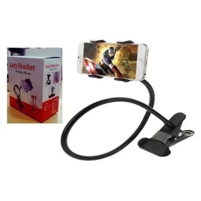  Akrobat Telefon Tutucu Oynar Başlıklı (SİYAH) (KUTULU)