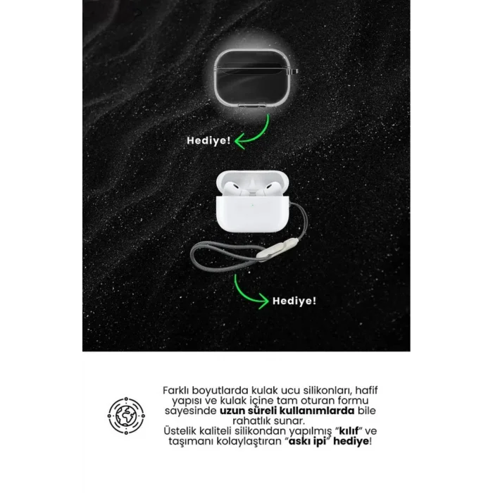 BUĞZ Aktif Gürültü Önlemeli (ANC) Pro TWS Bluetooth Kulaklık, Şeffaf Mod ve Gelişmiş Özellikler