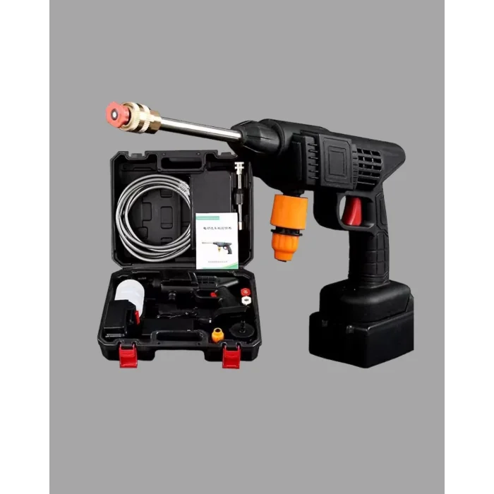  Akülü Basınçlı Yıkama Tabancası 450PSI Su Püskürtme Makinesi