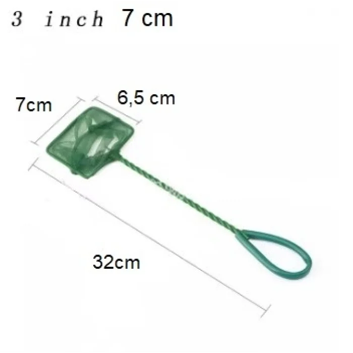BUĞZ Akvaryum Balık Yakalama Kepçesi 3 İnç 7 Cm Bx40