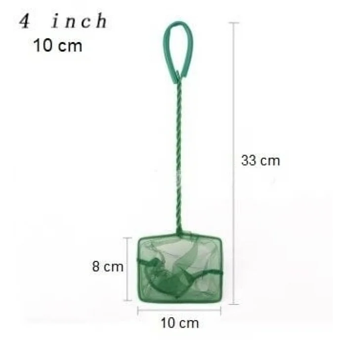 BUĞZ Akvaryum Balık Yakalama Kepçesi 4 inç 10 cm