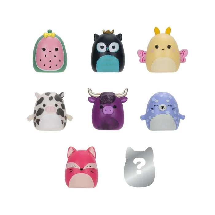  AL0021 Squish-a-longs 8 Figür + Yüzük Set Asorti Seri 2