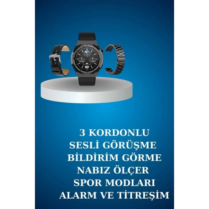 BUĞZ Alarm ve Titreşim Özellikli Akıllı Saat ve Mikrofonlu Kablolu Bluetooth Kulaklık 60 Saat - BUĞZ