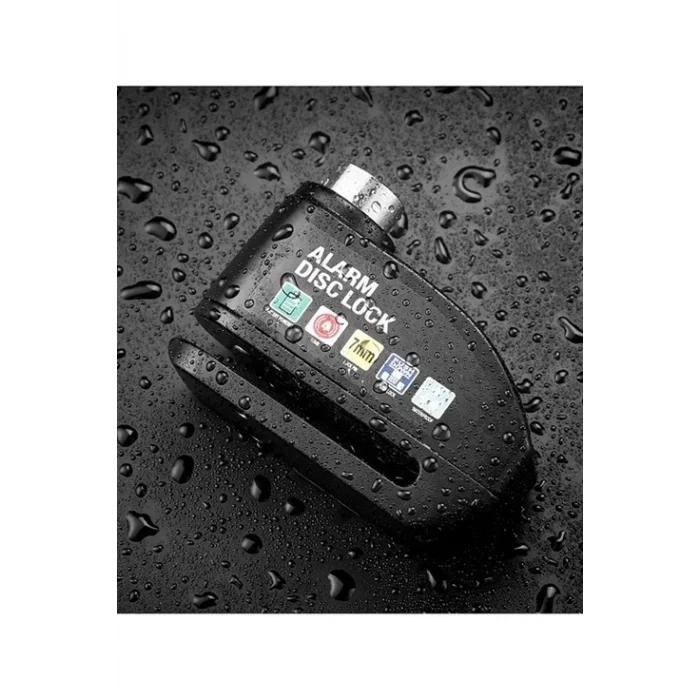 BUĞZ Alarmlı Disk Kilidi Motorsiklet Scooter Bisiklet Sesli Alarm 110 Desibel Yüksek Ses