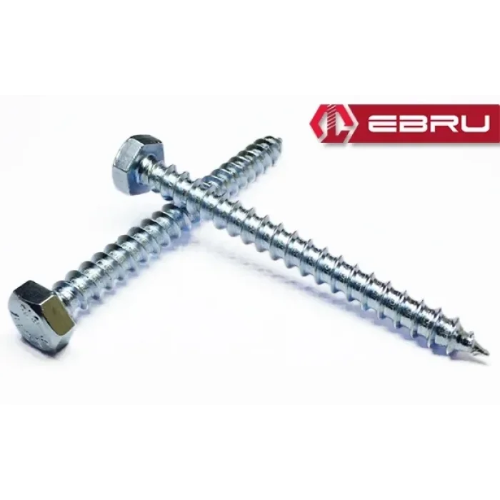 BUĞZ Altıköşe Başlı Trifon Vida 8x100 - 10 Adet