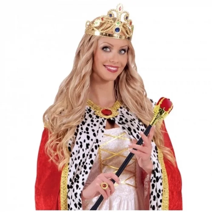  Altın Prenses Tacı ve Kırmızı Asası