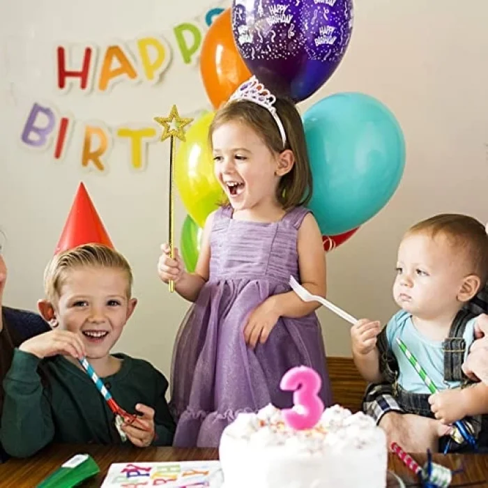  Altın Renk Yıldız Peri Asası Peri Değneği 34 cm 1 Adet