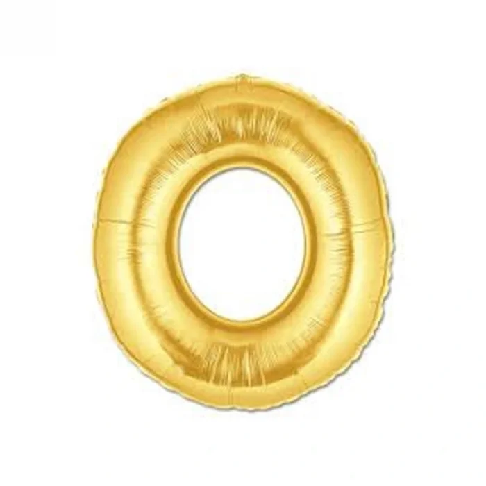BUĞZ Altın Sarısı Folyo Harf Balon 1 Metre
