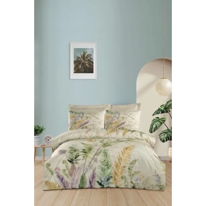  Altınbaşak Creaforce Edena Sand Çift Kişilik Nevresim Takımı