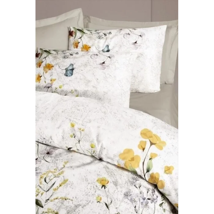  Altınbaşak Creaforce Fiora Marble Çift Kişilik Nevresim Takımı