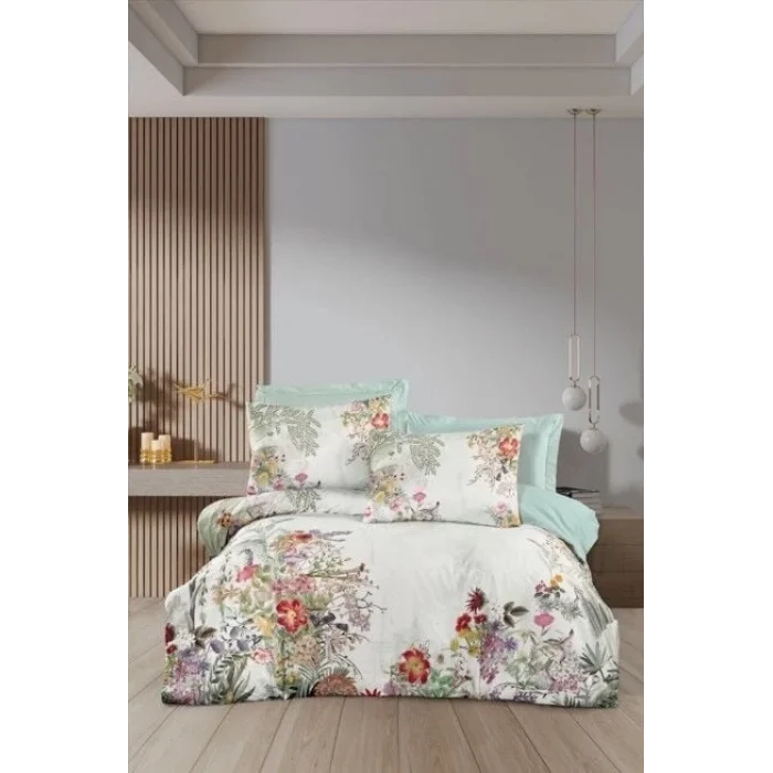  Altınbaşak Creaforce Sora Mist Çift Kişilik Nevresim Takımı