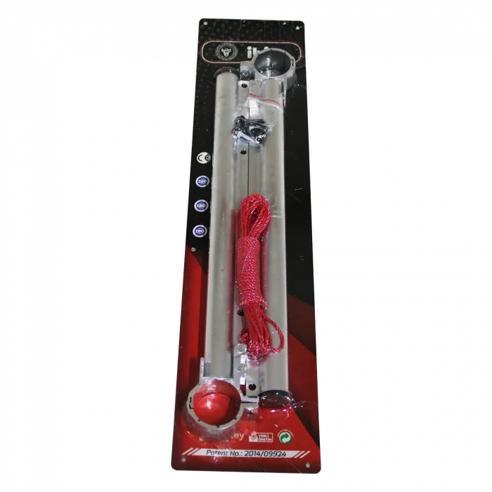 BUĞZ Alüminyum Küpeşte Sabit Çamaşır Askısı Bx40