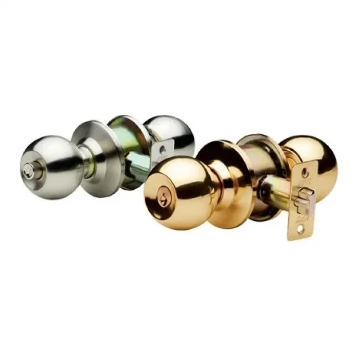  Amerikan Kapı İçin - Topuzlu Otel Tipi Kilit - Saten