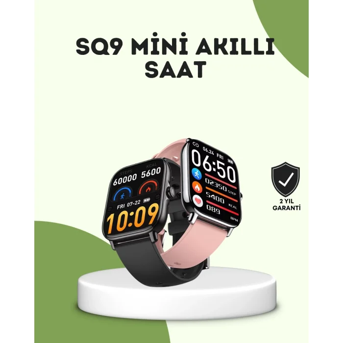 BUĞZ AMOLED Titreşimli Bildirimli Akıllı Saat