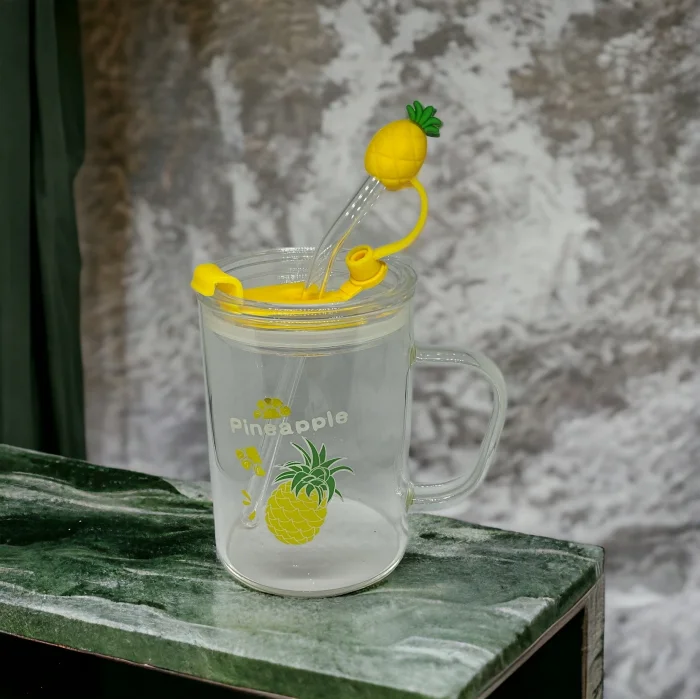 BUĞZ Ananas Tasarımlı Kupa Bardak