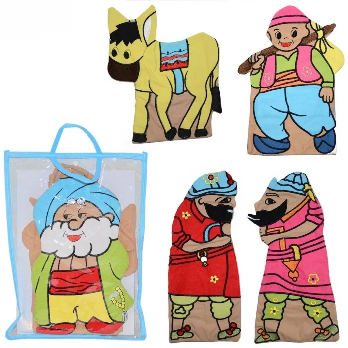  AND-5000 MİLLİ KAHRAMANLAR KUKLA SETİ  5Lİ