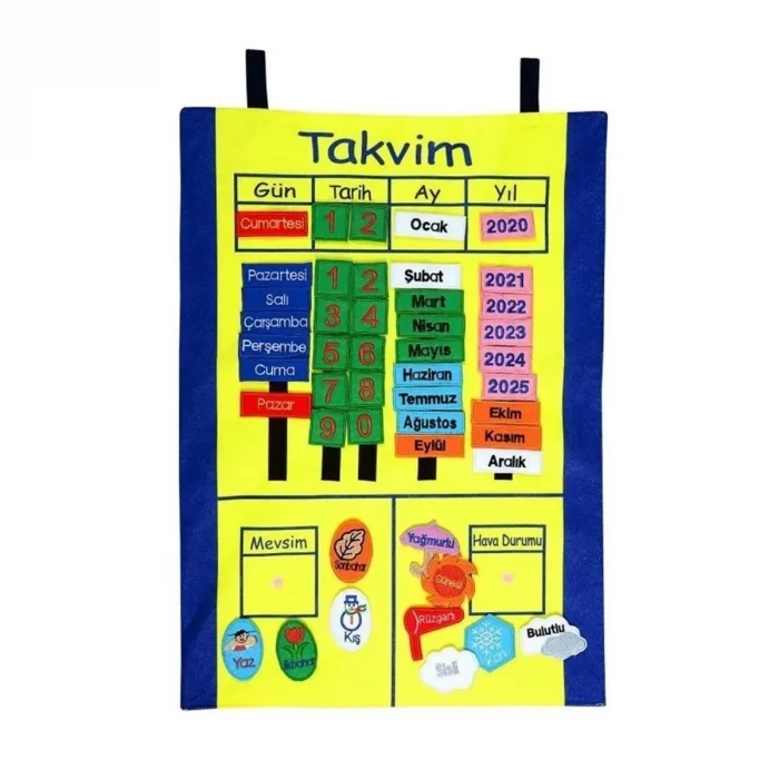  AND-5121 Takvim Cırtlı Pano