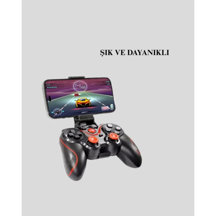  Android Uyumlu Gamepad X3 Game Stick Oyun Kolu Bluetooth Bağlantılı
