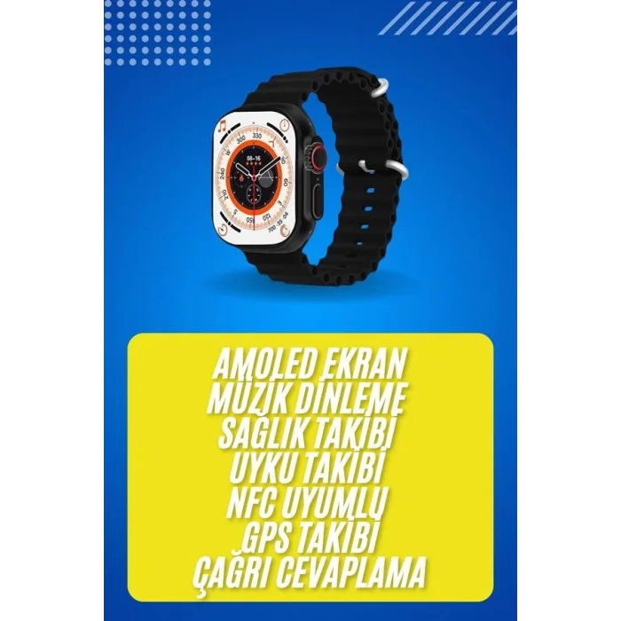  Android ve İOS Uyumlu Arama Konuşma Yapabilen Akıllı Saat