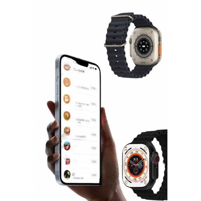  Android ve İOS Uyumlu Arama Konuşma Yapabilen Akıllı Saat