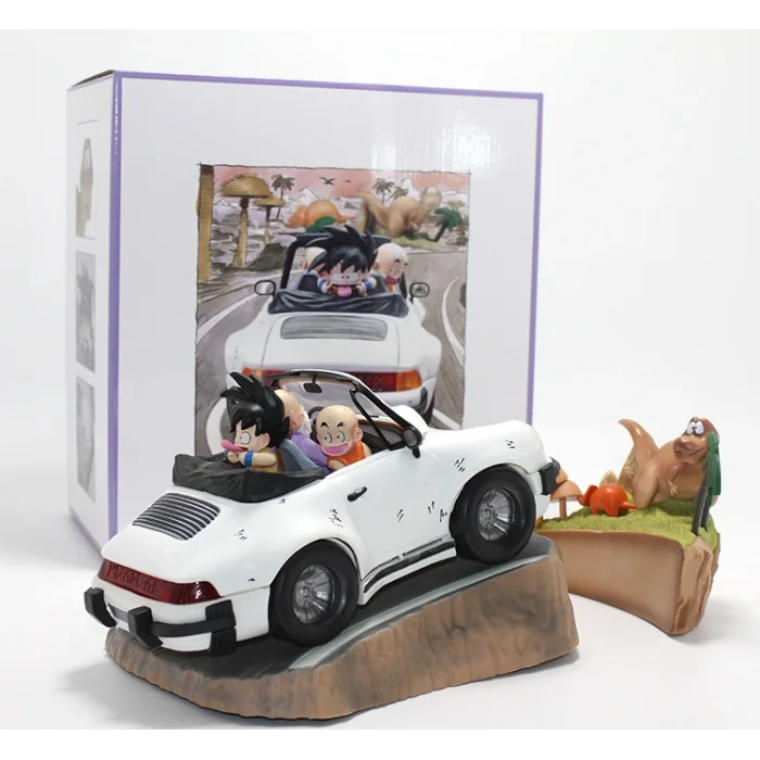 BUĞZ Anime Dragon Ball Son Goku, Kuririn, Usta Roshi Figürü 17 Cm