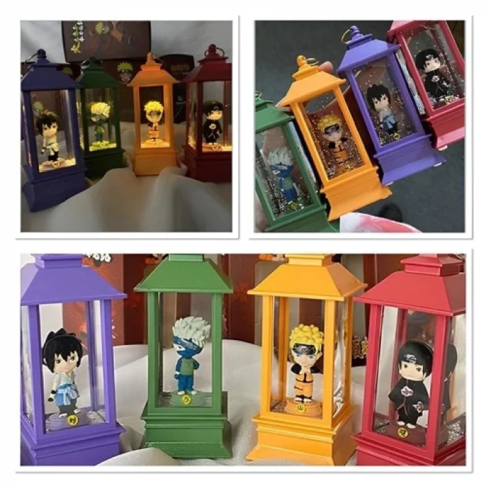  Anime Naruto Figürlü Işıklı Kar Küresi