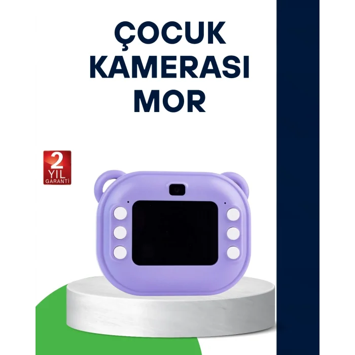 BUĞZ Anında Baskı Özellikli Çocuk Kamerası