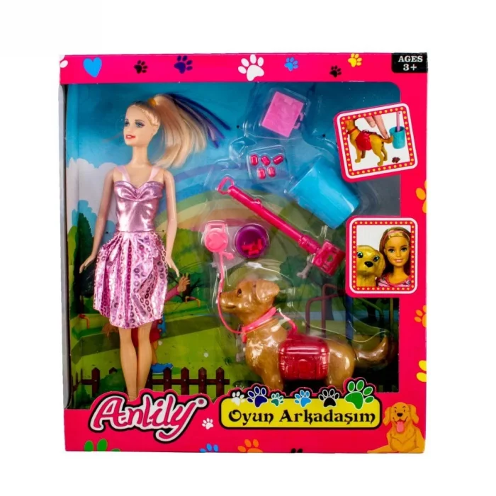  Anlily Bebek ve Oyun Arkadaşım Köpek