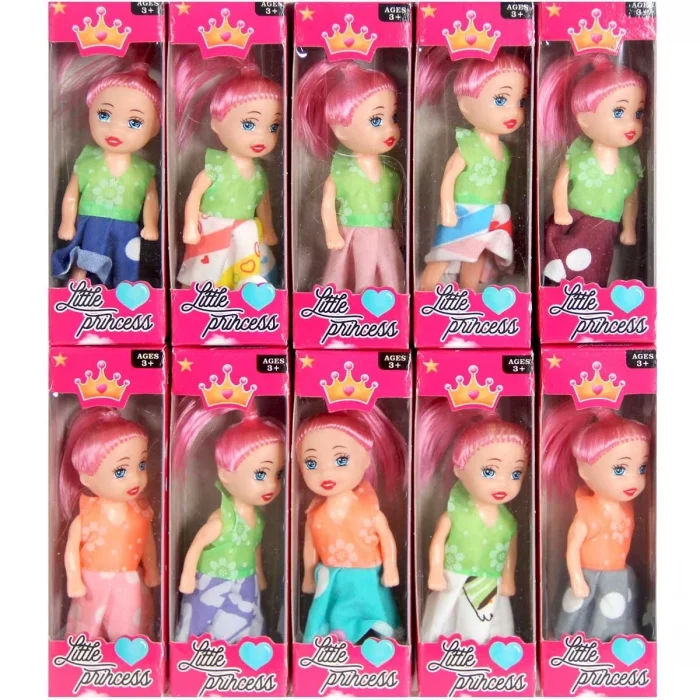 BUĞZ Anlily Küçük Prenses Mini Bebek - OYD-02420 - 1 Adet Stokta Olan Gönderilir