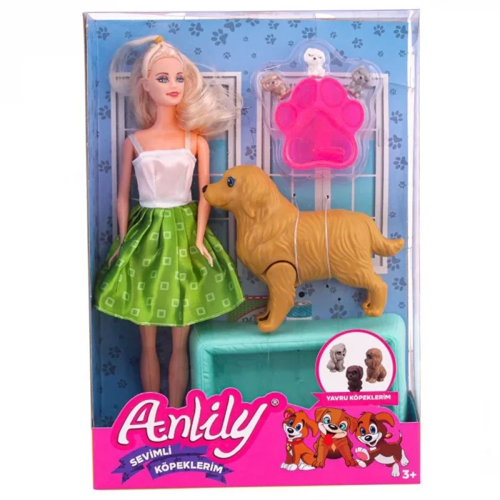  Anlily Sevimli Köpeklerim Bebek Seti