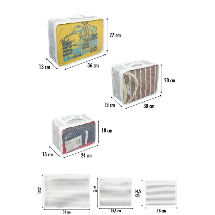 BUĞZ Anne Bebek Hastane Çantası Düzenleyici Organizer 6 Parça