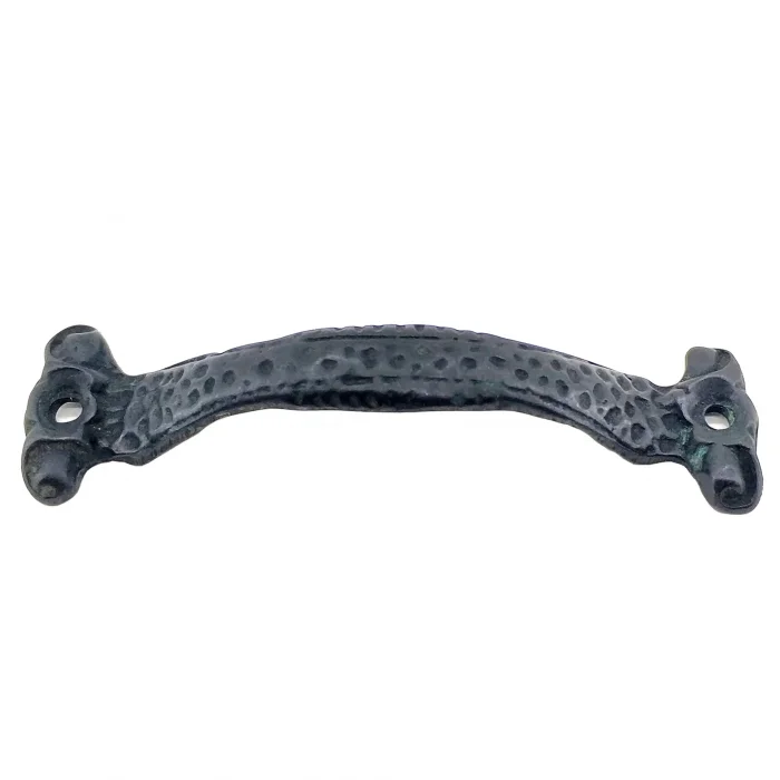 BUĞZ Antika Tarz Dekoratif Pirinç Anıt Mobilya, Çekmece Kulbu - 28x100 Mm, Oksit