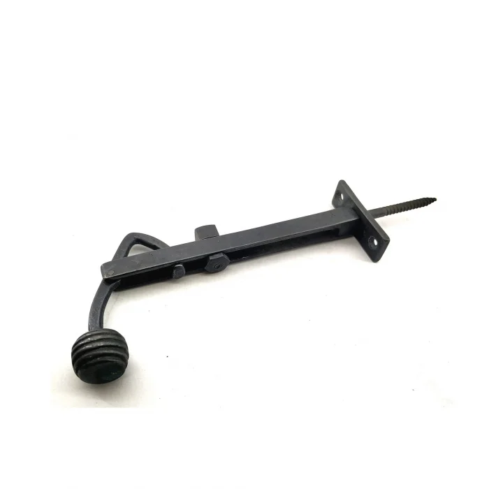 BUĞZ Antika Tarz Dekoratif Pirinç Ayarlı Panjur Stoperi - 150x55 Mm, Oksit