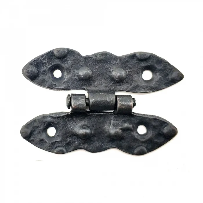 BUĞZ Antika Tarz Dekoratif Pirinç Bodur Menteşe - 75x50 Mm, Oksit