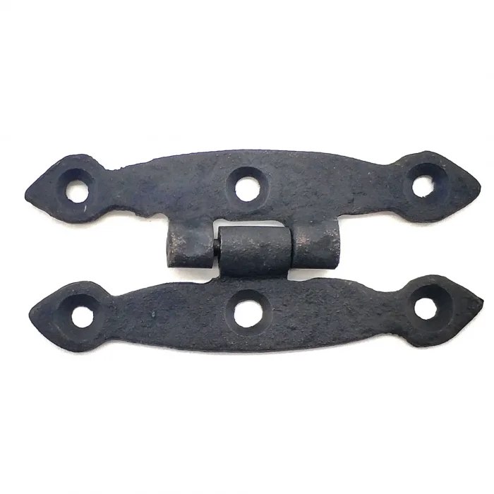 BUĞZ Antika Tarz Dekoratif Pirinç Dar Menteşe - 75x39 Mm, Oksit