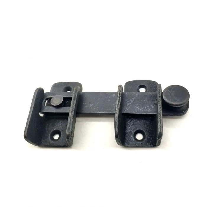 BUĞZ Eco Lounge Antika Tarz Dekoratif Pirinç Kapı Mandalı - 57x115 mm, Oksit