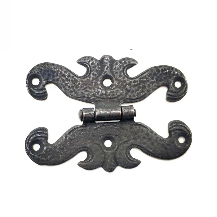 BUĞZ Eco Lounge Antika Tarz Dekoratif Pirinç Kelebek Menteşe - 63x45 mm, Oksit