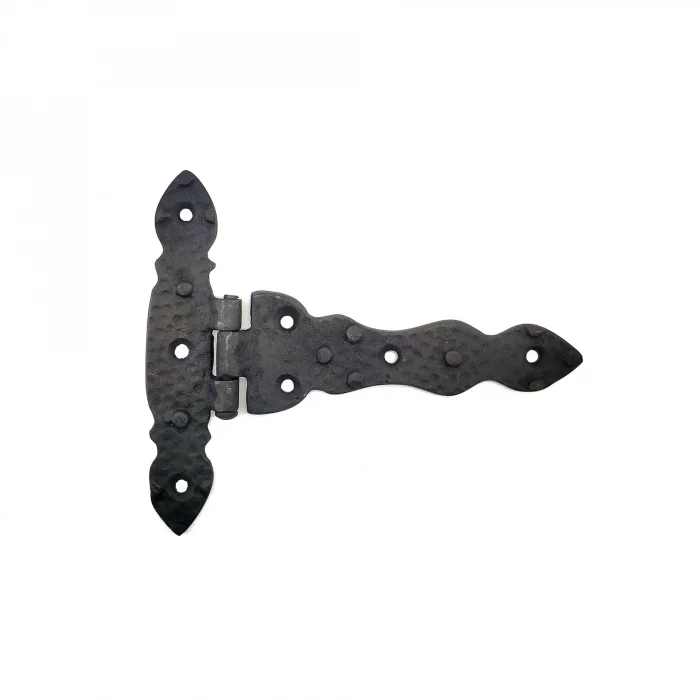 BUĞZ Antika Tarz Dekoratif Pirinç Kuyruklu Düğmeli Menteşe No2 - 138x167 Mm, Oksit