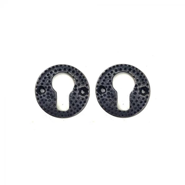 BUĞZ Eco Lounge Antika Tarz Dekoratif Pirinç Oda Kilit Rozeti - 49mm, Oksit