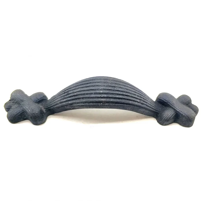 BUĞZ Eco Lounge Antika Tarz Dekoratif Pirinç Örgü Mobilya Kulbu - 22x120 mm, Oksit