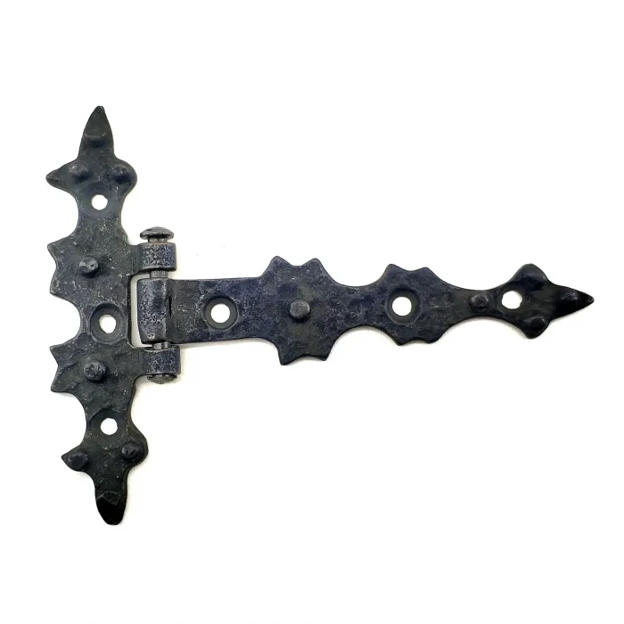 BUĞZ Antika Tarz Dekoratif Pirinç Yıldız Kuyruklu Menteşe - 85x110 Mm, Oksit