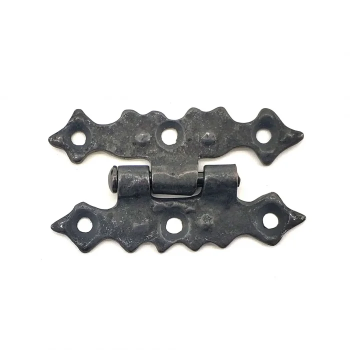 BUĞZ Eco Lounge Antika Tarz Dekoratif Pirinç Yıldız Menteşe - 63x36 mm, Oksit