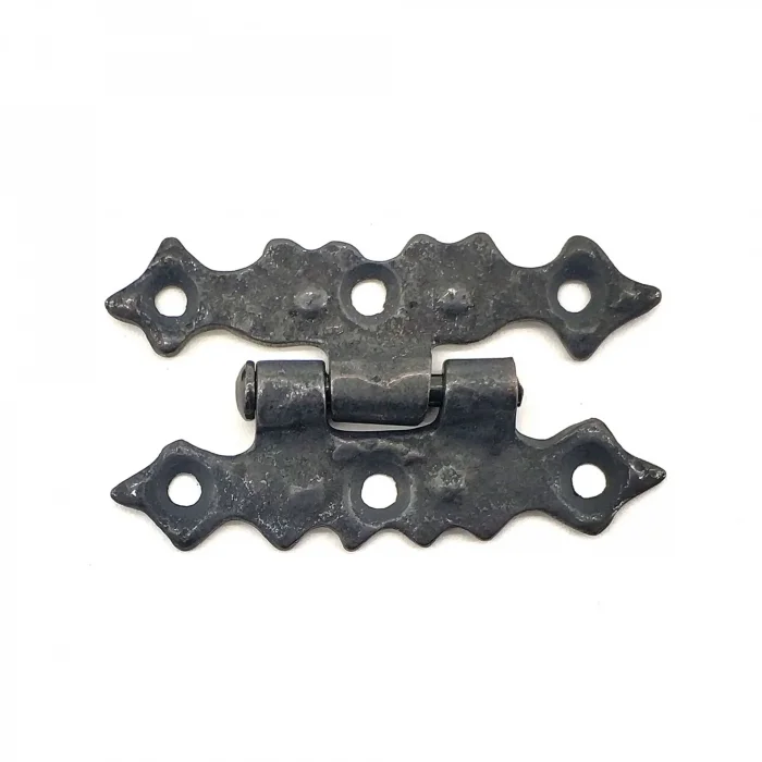 BUĞZ Antika Tarz Dekoratif Pirinç Yıldız Menteşe - 63x36 Mm, Oksit