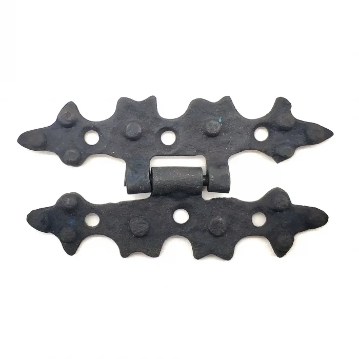 BUĞZ Antika Tarz Dekoratif Pirinç Yıldız Menteşe - 84x44 Mm, Oksit